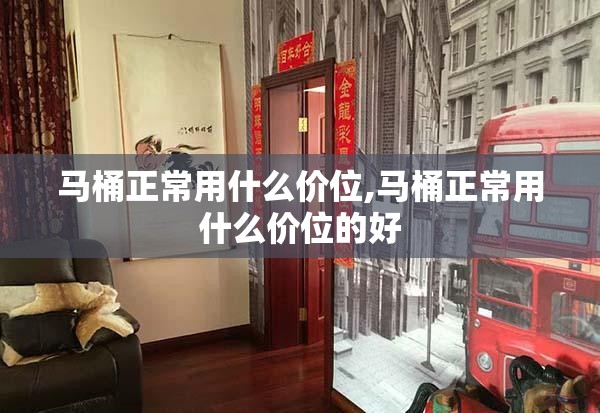 马桶正常用什么价位,马桶正常用什么价位的好