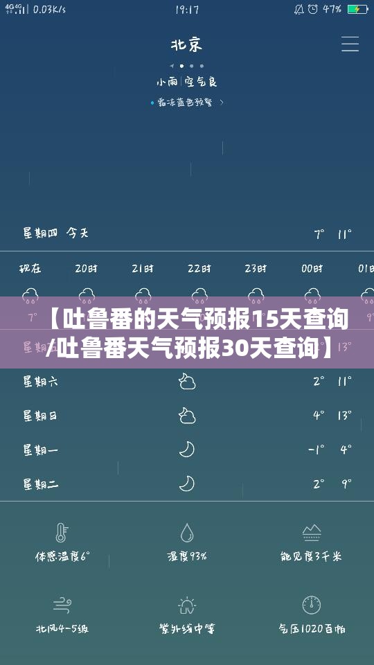 【吐鲁番的天气预报15天查询/吐鲁番天气预报30天查询】