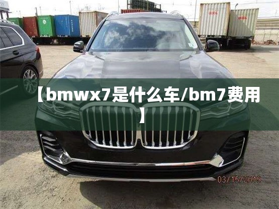 【bmwx7是什么车/bm7费用】