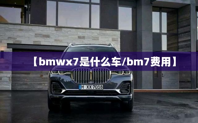 【bmwx7是什么车/bm7费用】