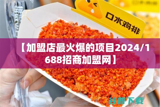 【加盟店最火爆的项目2024/1688招商加盟网】