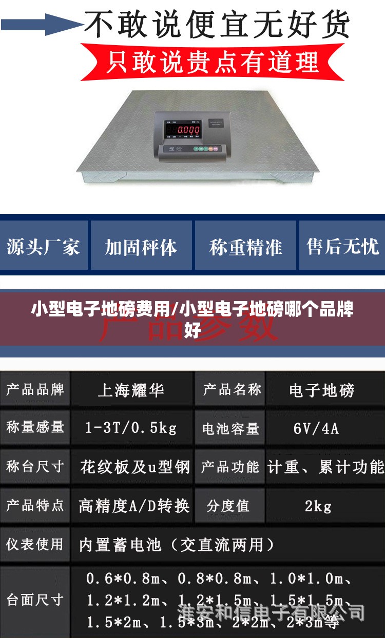 小型电子地磅费用/小型电子地磅哪个品牌好