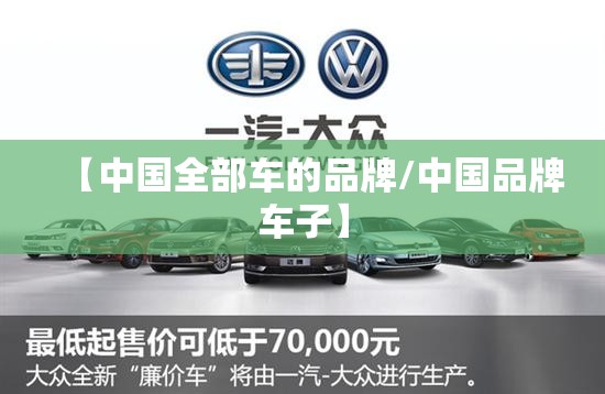 【中国全部车的品牌/中国品牌车子】