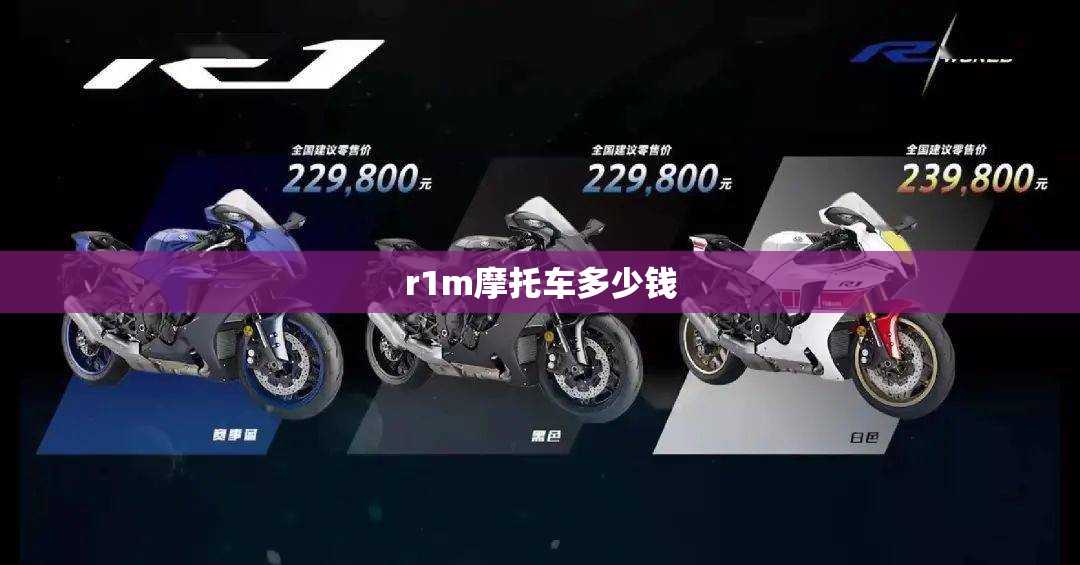 r1m摩托车多少钱