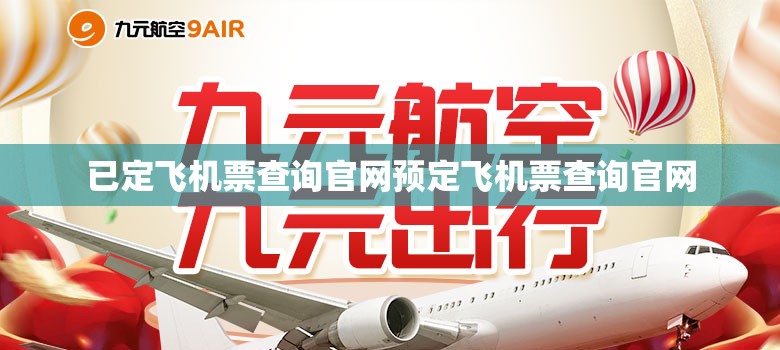 已定飞机票查询官网预定飞机票查询官网