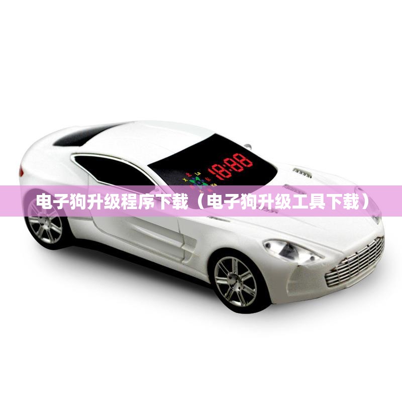 电子狗升级程序下载（电子狗升级工具下载）