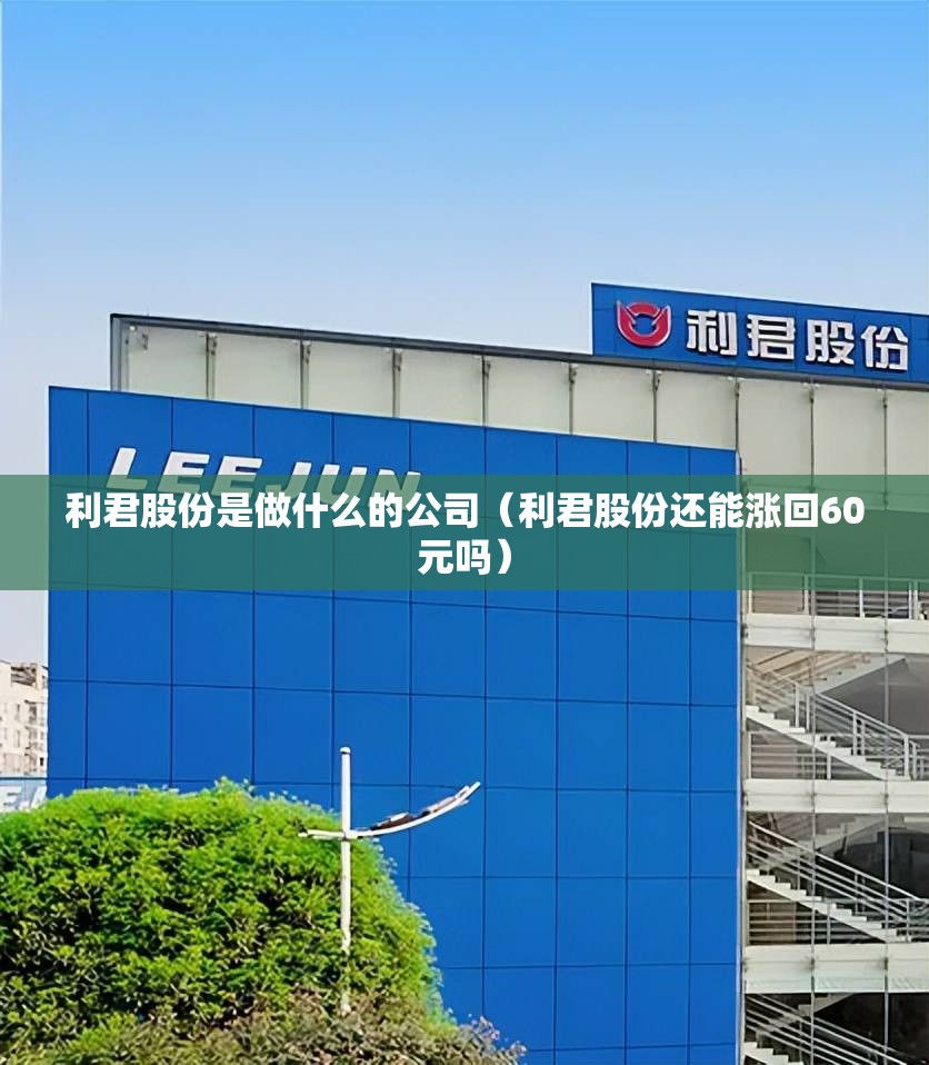 利君股份是做什么的公司（利君股份还能涨回60元吗）
