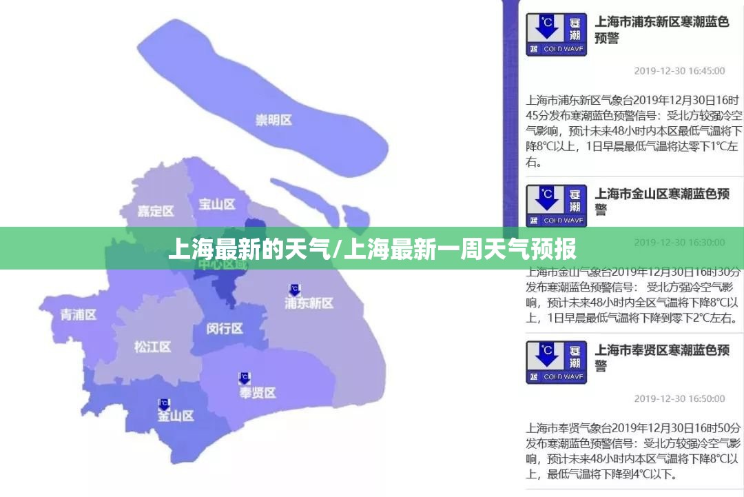 上海最新的天气/上海最新一周天气预报