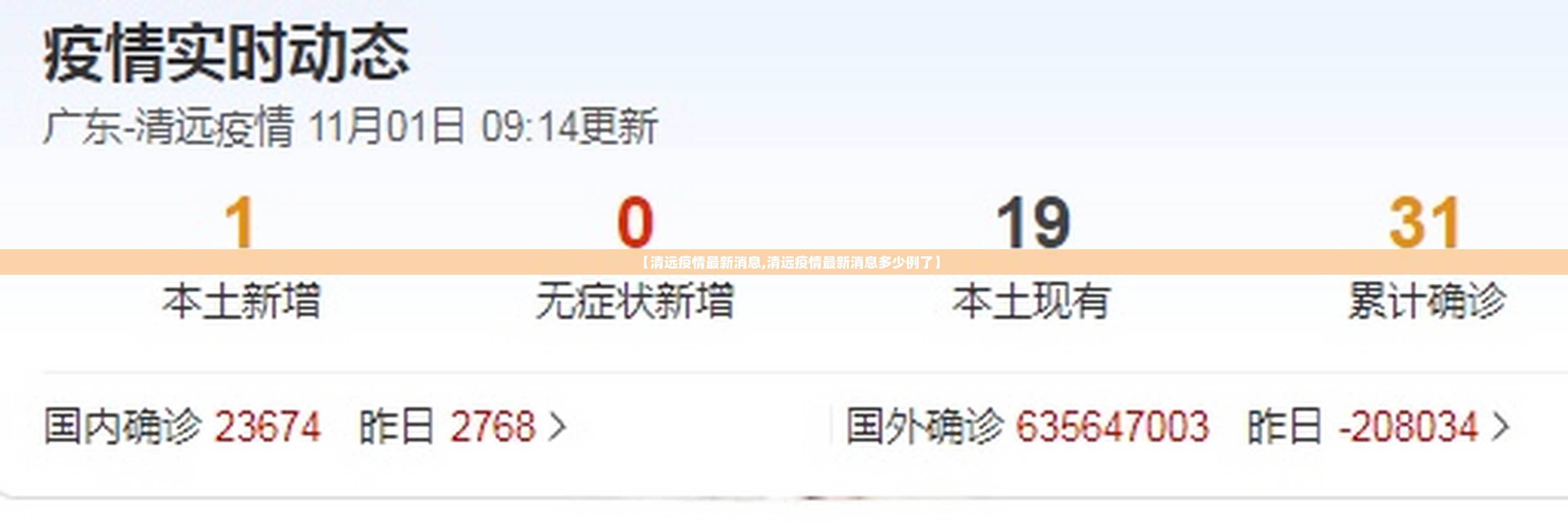 【清远疫情最新消息,清远疫情最新消息多少例了】