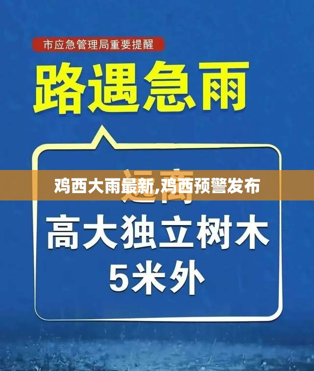 鸡西大雨最新,鸡西预警发布