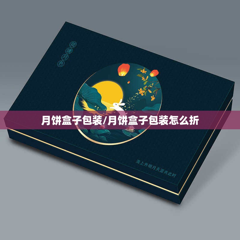 月饼盒子包装/月饼盒子包装怎么折