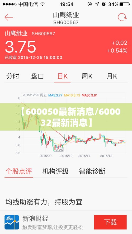 【600050最新消息/600032最新消息】