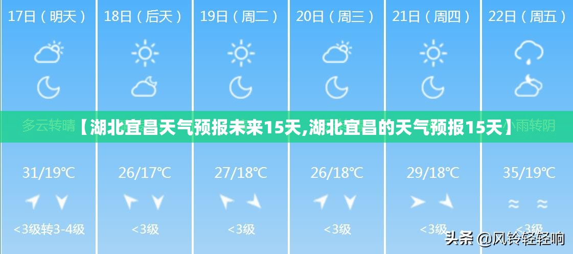 【湖北宜昌天气预报未来15天,湖北宜昌的天气预报15天】