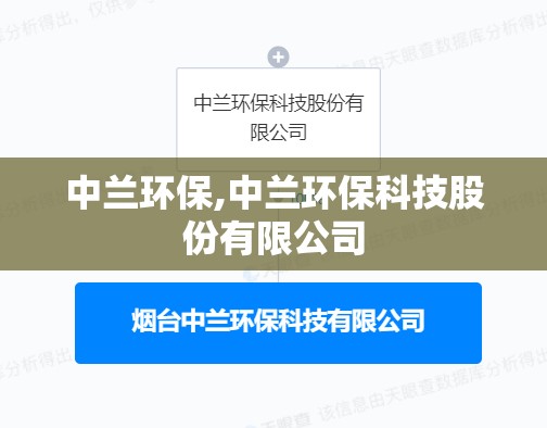 中兰环保,中兰环保科技股份有限公司
