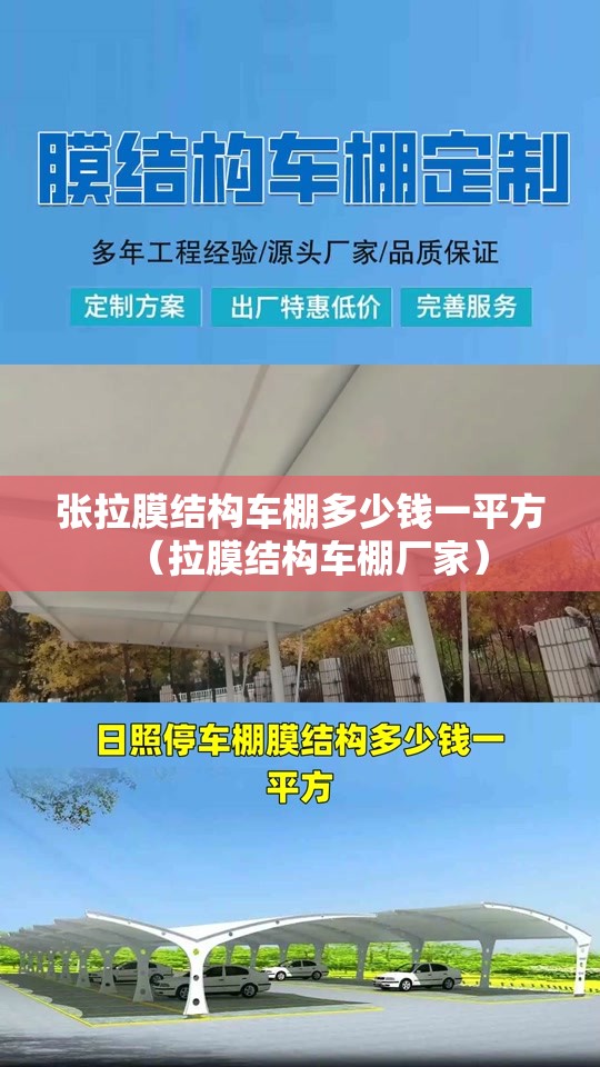 张拉膜结构车棚多少钱一平方（拉膜结构车棚厂家）