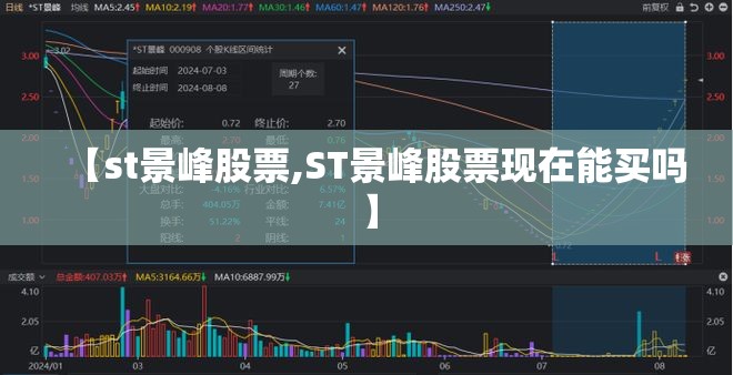 【st景峰股票,ST景峰股票现在能买吗】