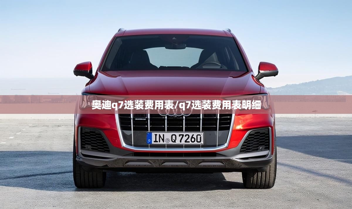 奥迪q7选装费用表/q7选装费用表明细