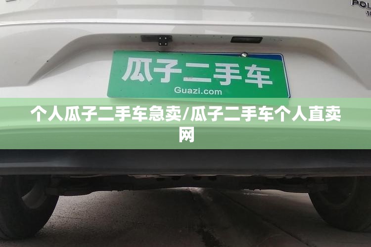 个人瓜子二手车急卖/瓜子二手车个人直卖网