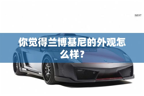 你觉得兰博基尼的外观怎么样? 你觉得兰博基尼的外观怎么样?