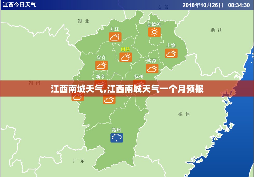 江西南城天气,江西南城天气一个月预报