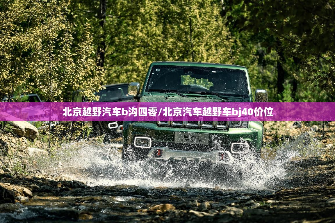 北京越野汽车b沟四零/北京汽车越野车bj40价位