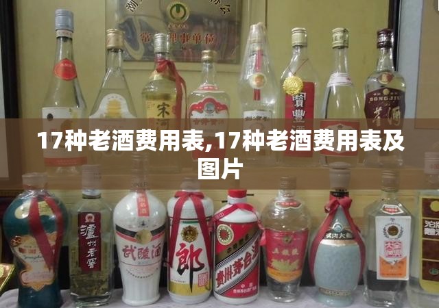 17种老酒费用表,17种老酒费用表及图片