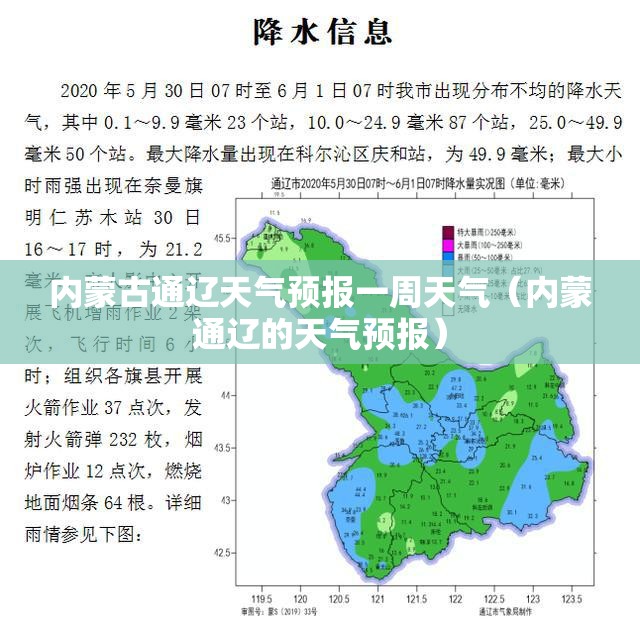 内蒙古通辽天气预报一周天气（内蒙通辽的天气预报）