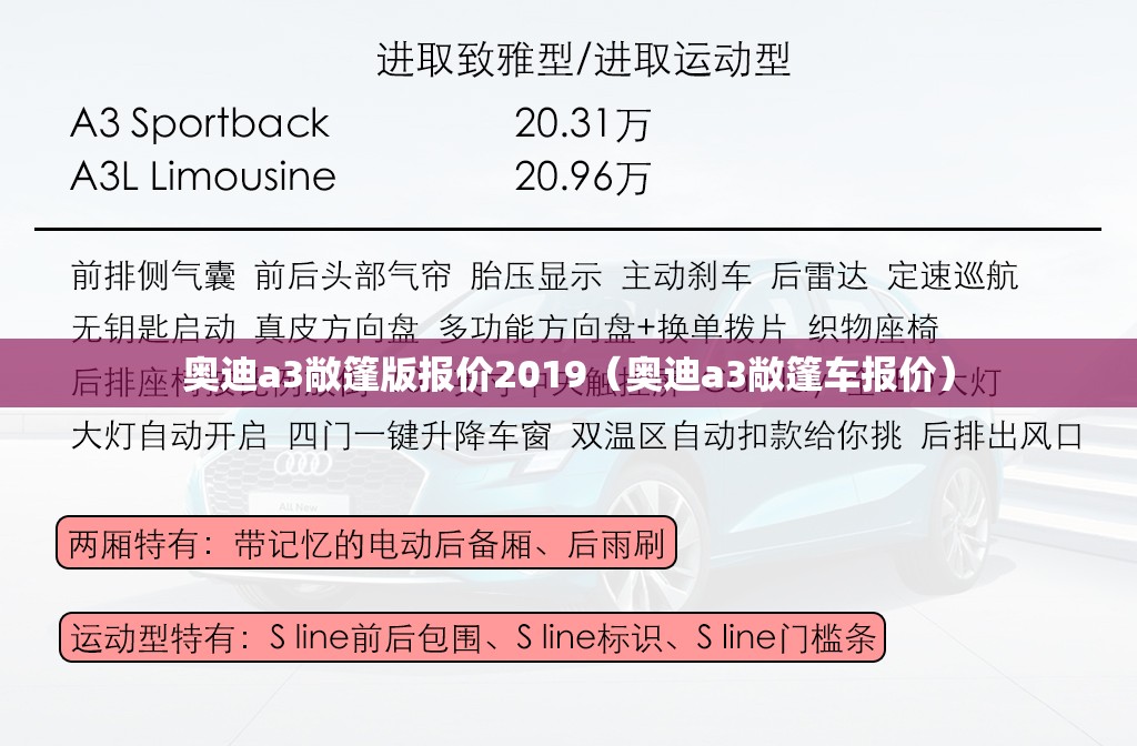 奥迪a3敞篷版报价2019（奥迪a3敞篷车报价）