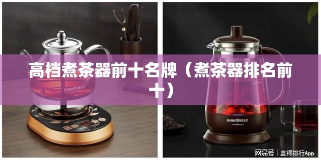 高档煮茶器前十名牌（煮茶器排名前十）
