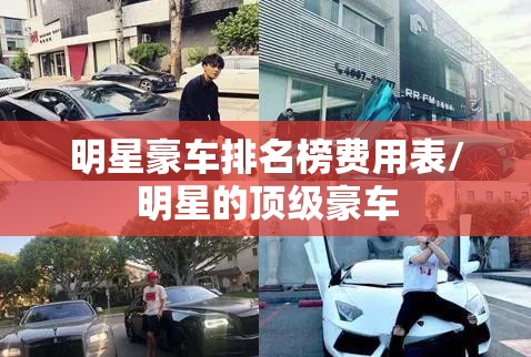 明星豪车排名榜费用表/明星的顶级豪车