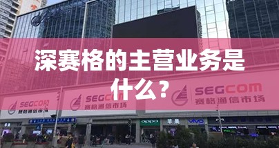 深赛格的主营业务是什么? 深赛格的主营业务是什么?