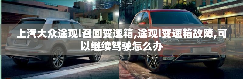 上汽大众途观l召回变速箱,途观l变速箱故障,可以继续驾驶怎么办