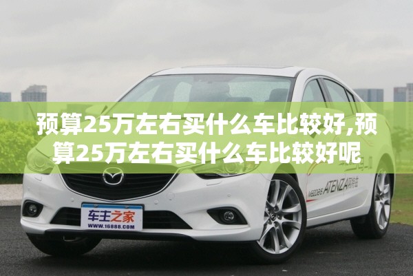 预算25万左右买什么车比较好,预算25万左右买什么车比较好呢
