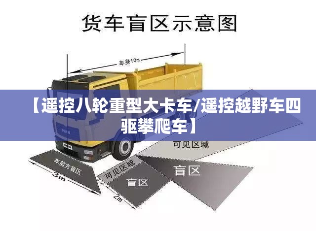 【遥控八轮重型大卡车/遥控越野车四驱攀爬车】
