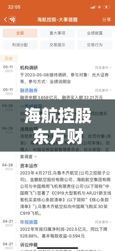 海航控股东方财富,st海航 东方财富吧