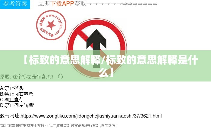 【标致的意思解释/标致的意思解释是什么】