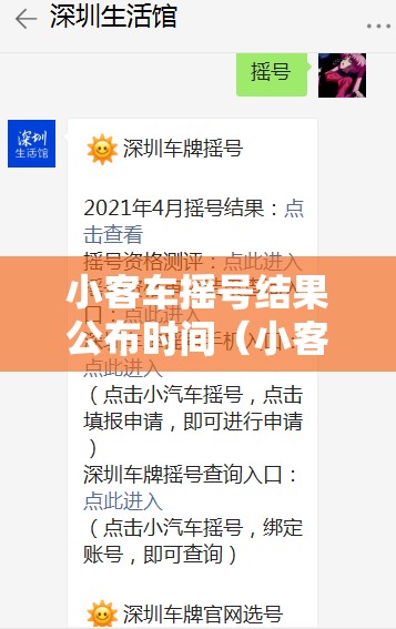 小客车摇号结果公布时间（小客车摇号结果查询2020年2月份）