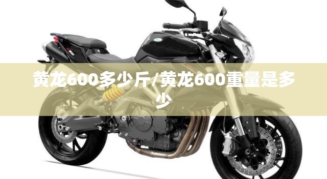 黄龙600多少斤/黄龙600重量是多少