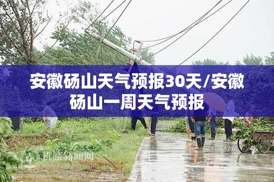 安徽砀山天气预报30天/安徽砀山一周天气预报