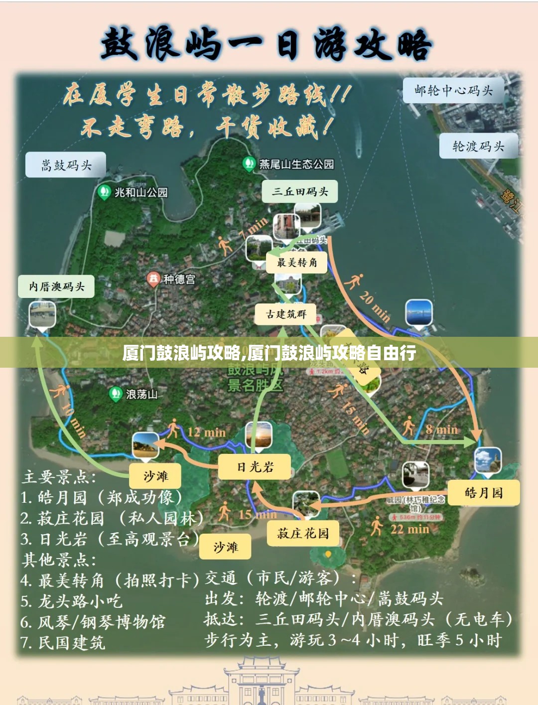 厦门鼓浪屿攻略,厦门鼓浪屿攻略自由行