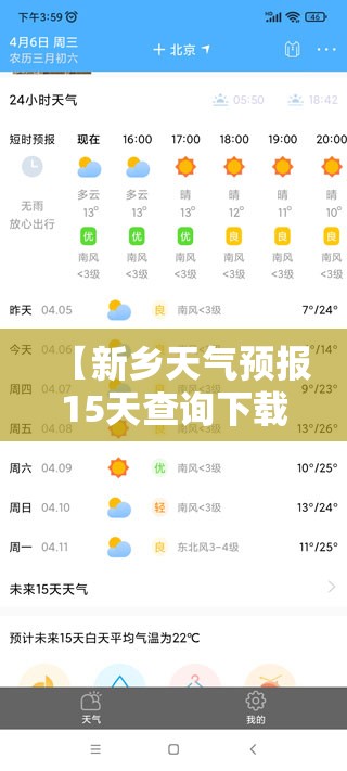 【新乡天气预报15天查询下载,新乡天气预报天气预报15天】