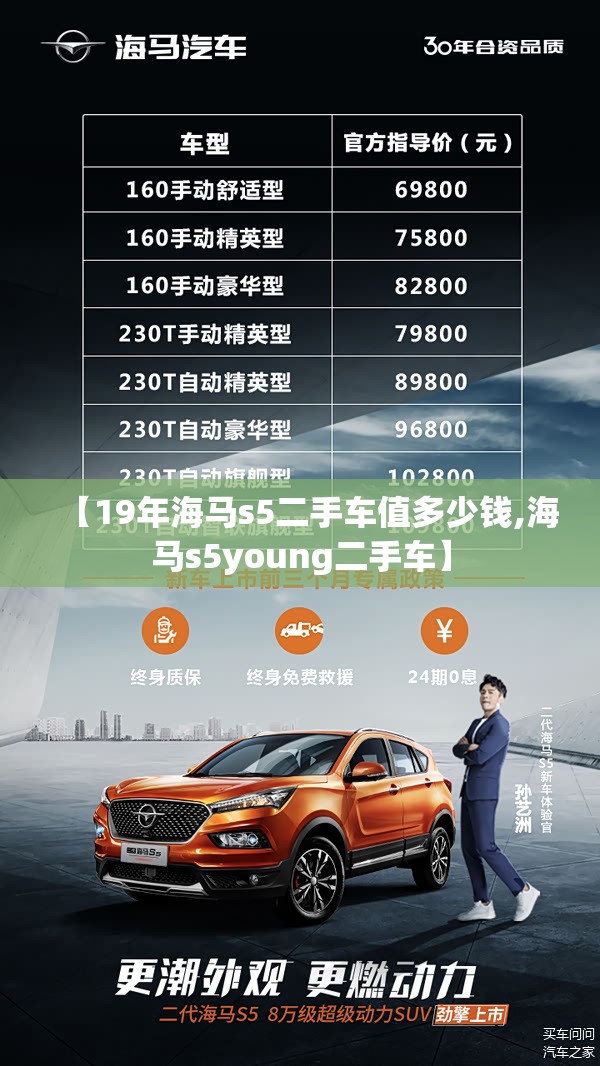 【19年海马s5二手车值多少钱,海马s5young二手车】