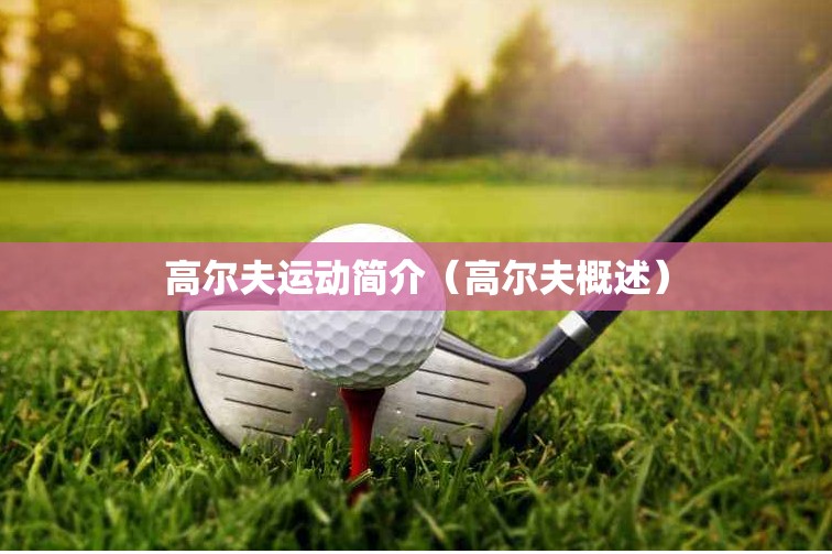高尔夫运动简介（高尔夫概述）