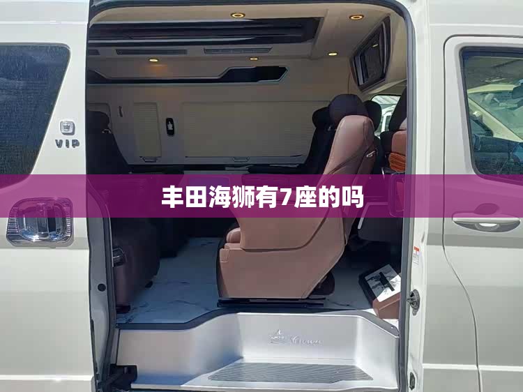 丰田海狮有7座的吗（买个丰田海狮7座家用怎么样）