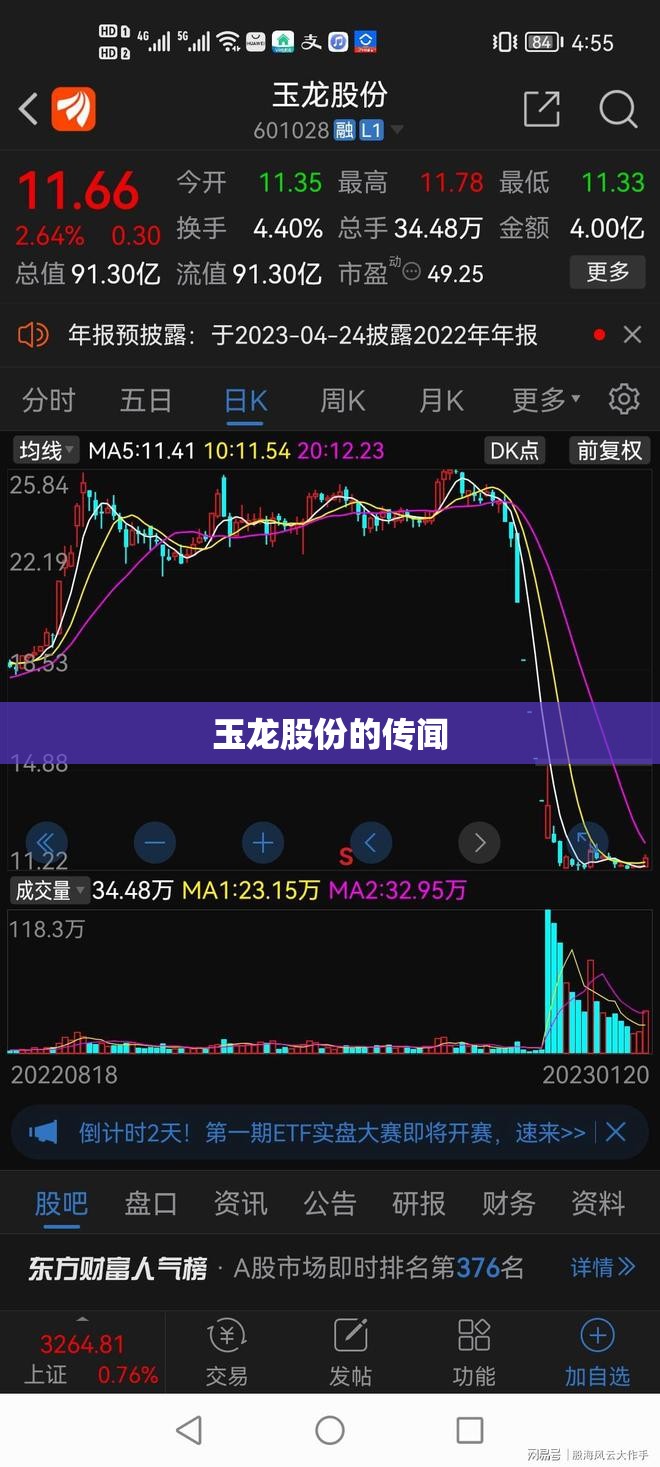 玉龙股份的传闻/玉龙股份新消息