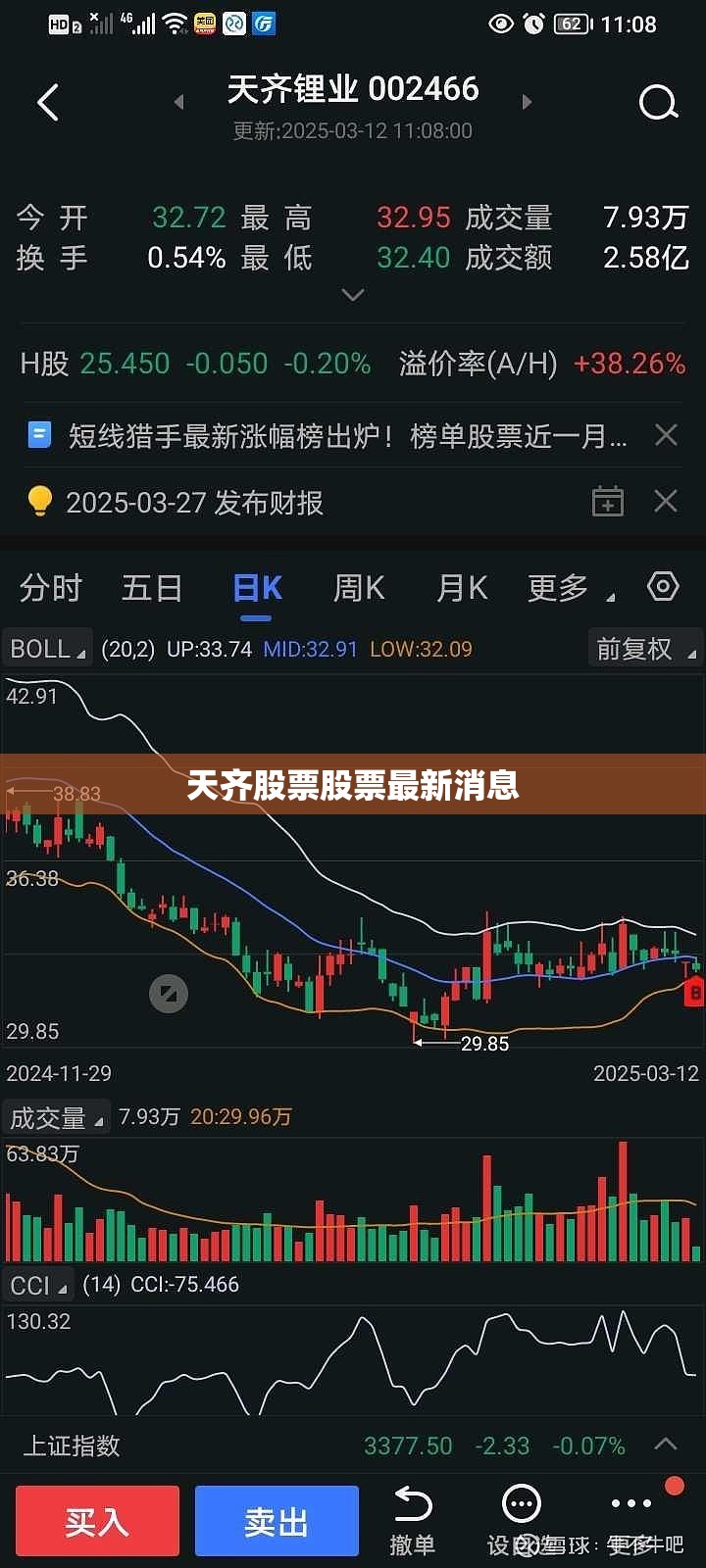 【天齐股票股票最新消息/天齐股票行情最新消息】