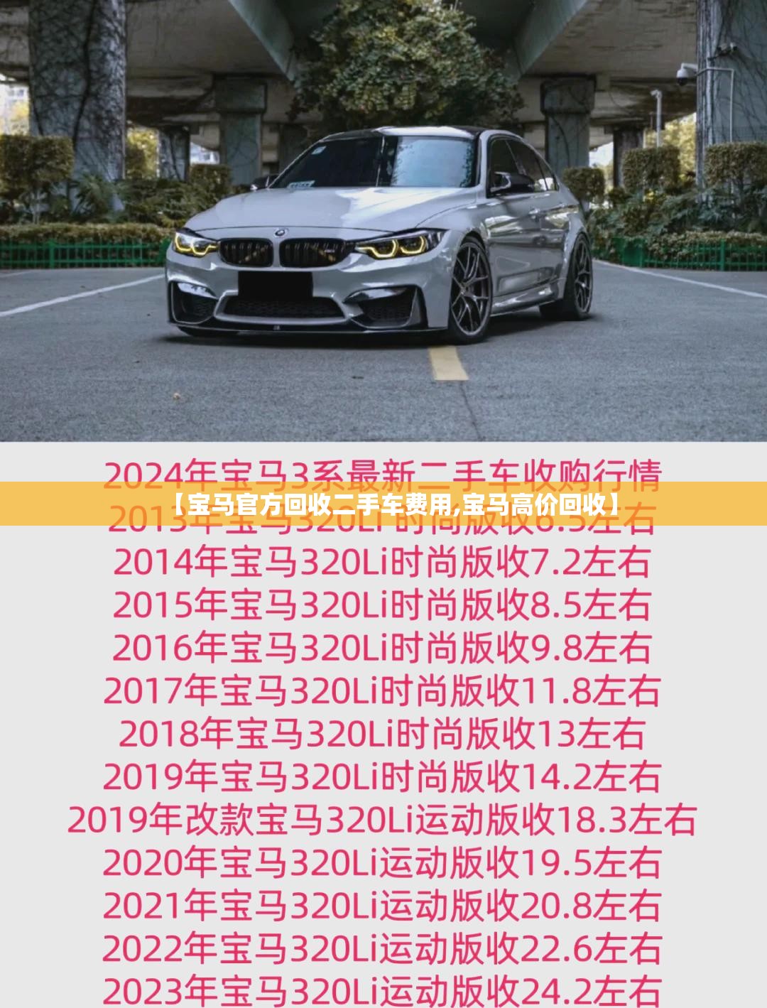 【宝马官方回收二手车费用,宝马高价回收】