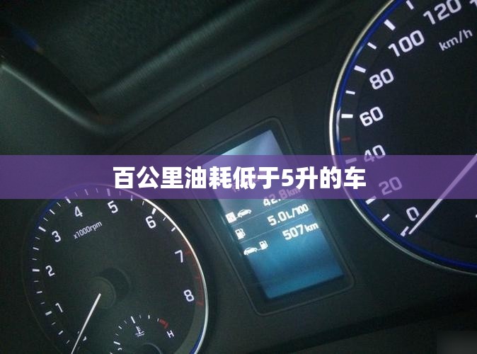 【百公里油耗低于5升的车,百公里油耗低于5升的车型】