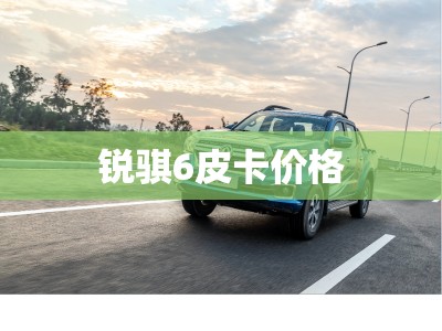 锐骐6皮卡价格