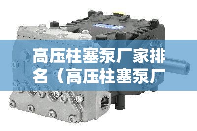 高压柱塞泵厂家排名（高压柱塞泵厂家排名前十）